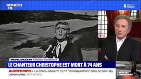 Michel Drucker: Christophe était "un personnage étrange (...) Il vivait la nuit"