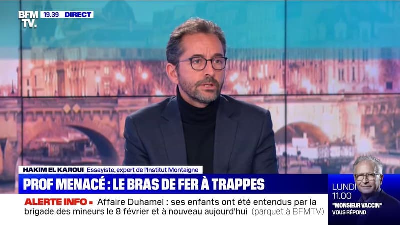 Hakim El Karoui sur le professeur menacé à Trappes: "Le quartier où est le lycée est l'épicentre d'un écosystème jihadiste"