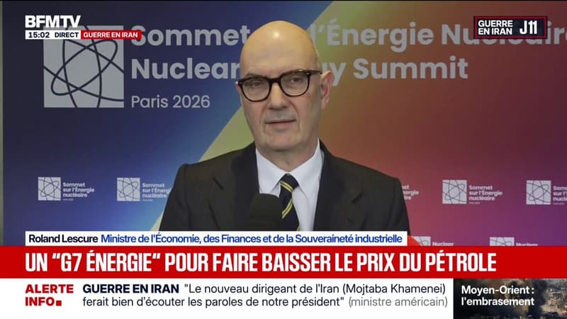 Hausse des prix du pétrole: “Nous suivons la situation des marchés de très près”, assure Roland Lescure, ministre de l’Économie