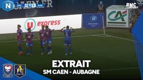 M’Vila 1er buteur de Caen en National 1 face à Aubagne !
