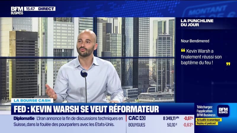 La bourse cash : "Kevin Warsh a finalement réussi son baptême du feu !" - 23/06