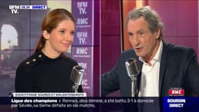 Aurore Bergé face à Jean-Jacques Bourdin sur RMC et BFMTV