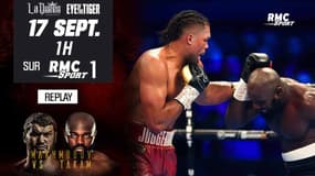 Boxe : Le replay du dernier combat perdu par TKO (contestable) de Takam