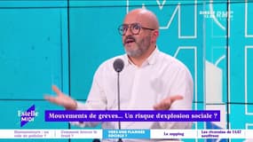 Mouvements de grèves... Un risque d’explosion sociale ? "Les salariés veulent juste leur part" prévient Benjamin Amar.