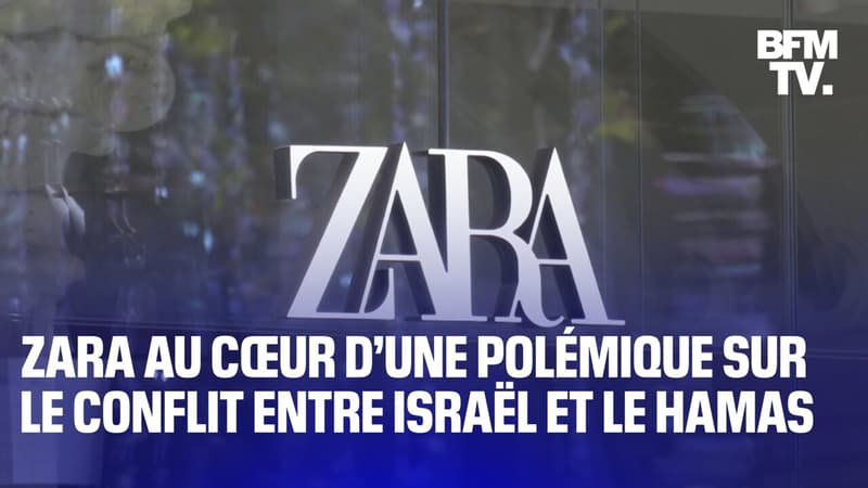 L'enseigne Zara supprime une campagne de publicité et est accusée d'être pro-israélienne