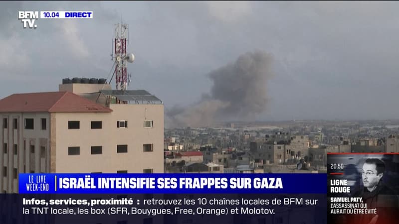 Israël: la ville de Rafah en Égypte visée par des bombardements israéliens