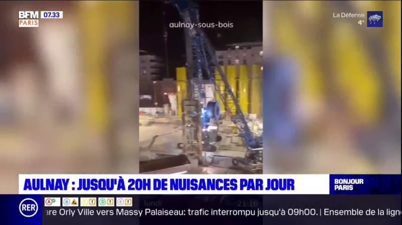 Aulnay: les travaux de la ligne 16 du Grand Paris impactent la qualité de vie des habitants