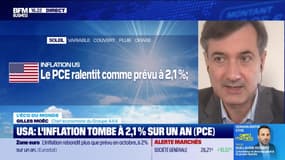 L'éco du monde : USA, l'inflation tombe à 2,1 % sur un an (PCE) - 31/10