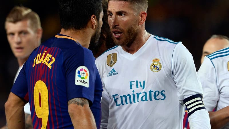 Luis Suarez et Sergio Ramos