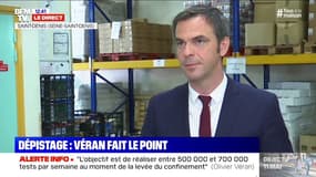 Olivier Véran: "Tester 60 millions de Français tous les jours, c'est impossible"