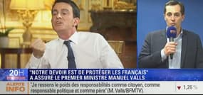 Attentats: "Manuel Valls a dit lui-même qu'il fallait que les Français apprennent à vivre avec le terrorisme", Nicolas Bay
