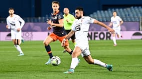 Gaëtan Laborde lors de Montpellier-Rennes, le 25 février 2022