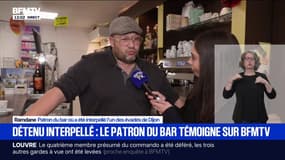  "Il a demandé un café au lait": le patron du bar où a été interpellé un des deux évadés de la prison de Dijon témoigne sur BFMTV