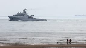Pour l'heure, aucun navire de la Marine nationale n'est présent dans la zone d'interdiction pour la police des pêches.