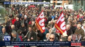 Retraités, mobilisation anti-Macron