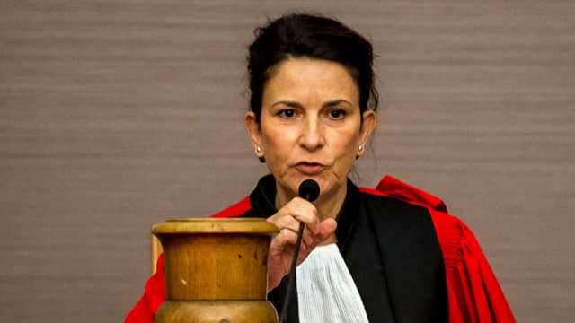 La présidente des assises du Pas-de-Calais, Claire Le Bonnois, lors du premier jour du procès de Fabienne Kabou. (Photo d'illustration)