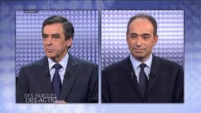 François Fillon et Jean-François Copé le 25 octobre, lors de leur débat