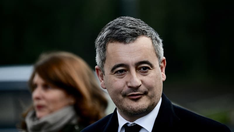 Gérald Darmanin à Agen le 23 janvier 2025