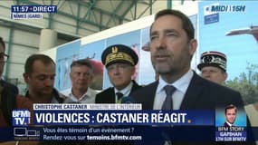 Christophe Castaner promet "des sanctions" contre les auteurs des violences en marge de la victoire de l'Algérie