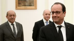 Vladimir Poutine accueillait François Hollande à Moscou le 26 novembre 2015. 