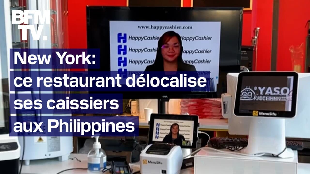 This New York restaurant moves its cashiers to the Philippines, where they pay five times less