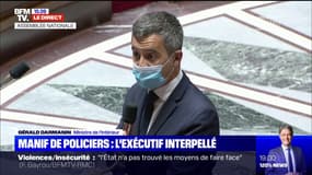 Manifestation des policiers: Gérald Darmanin souligne l'importance de "soutenir la police tout le temps et à tout moment"