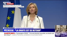 Valérie Pécresse: "Il n'est pas question de laisser l'avenir de la France entre les mains de l'immobilisme ni de l'extrémisme"