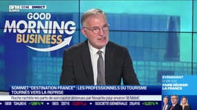 Dominique Marcel, président de l’Alliance France Tourisme et président de la Compagnie des Alpes, était l'invité ce jeudi matin de Good Morning Business sur BFM Business.