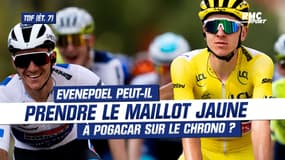 Tour de France / E7 : Evenepoel peut-il prendre le maillot jaune à Pogacar sur le chrono ? 