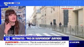 Alma Dufour (LFI): "On savait qu'il n'y aurait pas de compromis suffisant"