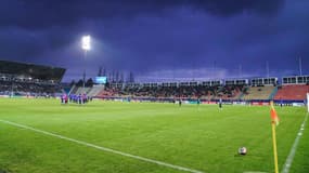 Le stade de la Vallée du Cher à Tours, en janvier 2024