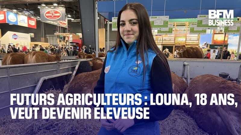 Futurs agriculteurs : Louna, 18 ans, veut devenir éleveuse