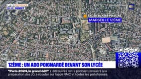 Marseille: un adolescent poignardé devant son lycée dans le 12e arrondissement