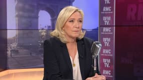 Marine Le Pen, invitée de BFMTV vendredi 25 février 2022