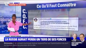 La Russie aurait perdu un tiers de ses forces selon le ministère de la Défense britannique 