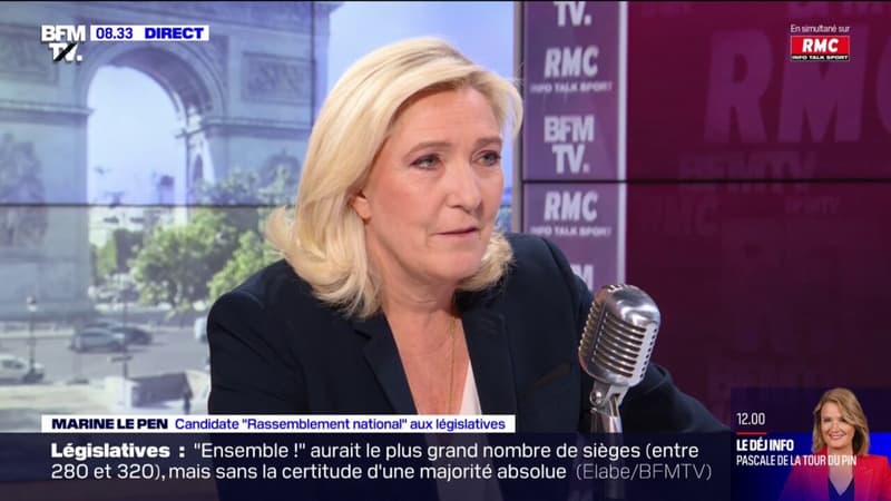 Stade de France: pour Marine Le Pen, la suppression des images de vidéosurveillance 