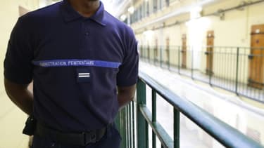 Un surveillant de prison à Fresnes, le 20 septembre 2016
