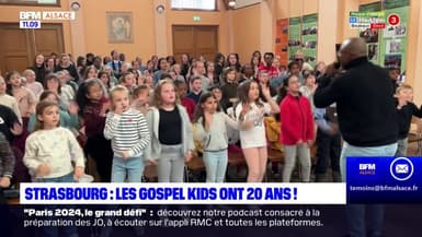Strasbourg: l'histoire des Gospel kids, une association qui fête ses 20 ans