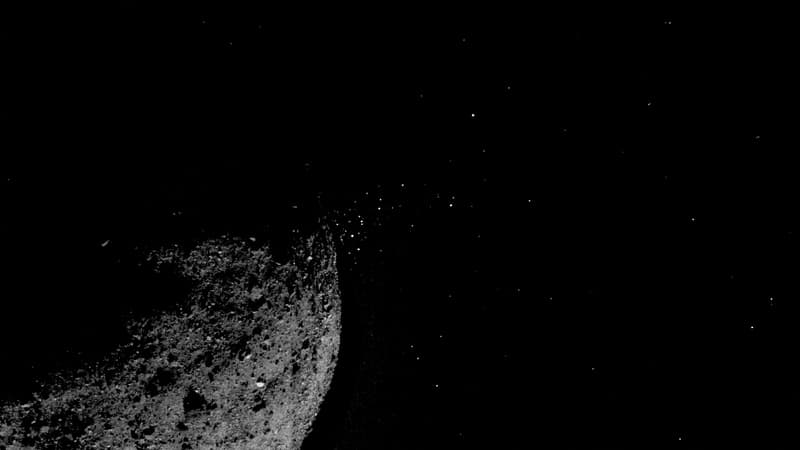 Cette image de la NASA obtenue le 21 octobre 2020 montre Bennu actuellement à plus de 200 millions de miles (321 millions de kilomètres) de la Terre.