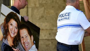 portraits des policiers assassinés.