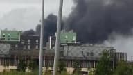 Un entrepôt de bus en feu à Bordeaux - Témoins BFMTV
