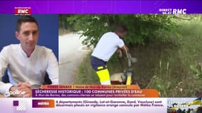 On peut tout dire sur RMC : Sécheresse historique, 100 communes privées d'eau - 09/08