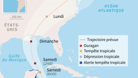 La tempête Nate