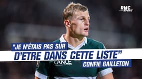 XV de France : "Je n'étais pas sûr d'être dans cette liste" confie Gailleton