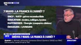Erik Meyer (SUD Rail): "Tout est en train de s'organiser pour mettre la France à l'arrêt le temps nécessaire"