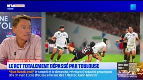 "On savait que le RCT pouvait en prendre 40": Tribune Mayol résigné après la défaite à Toulouse