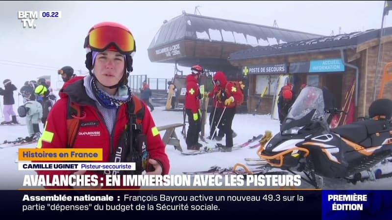 En ce début de vacances scolaires, les pisteurs sont mobilisés pour protéger les skieurs du risque d'avalanches