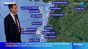 Météo Alsace: des nuages et quelques averses, jusqu’à 21°C à Saverne et Haguenau 
