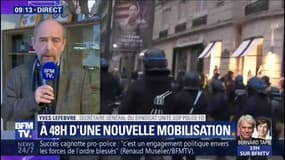 Yves Lefebvre (syndicat Unité-SGP Police FO): "On va tenir parce qu'on doit tenir" 