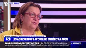 "Ils ont été dignes": l'émotion de Sophie Lenaerts, vice-présidente de la Coordination rurale